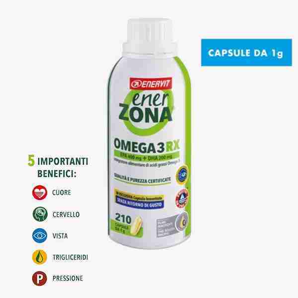 Enervit Enerzona Omega 3 RX 210 cps - immagine 2